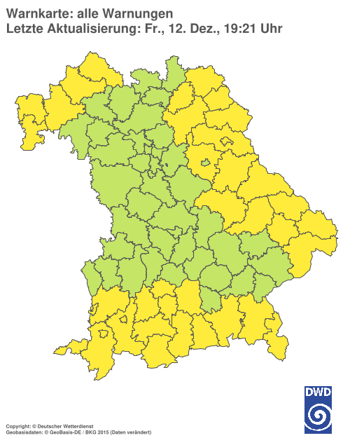 Aktuelle Wetterwarnungen für  Hannover